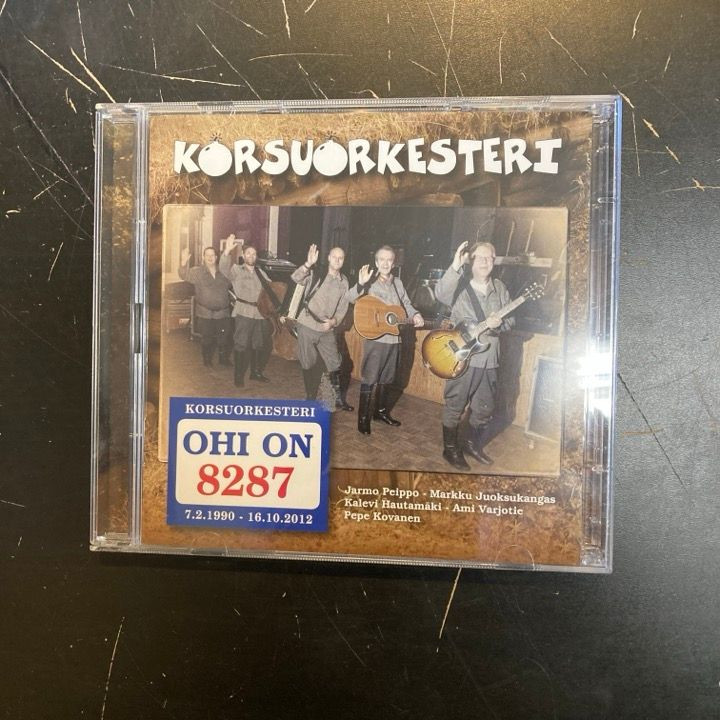 Korsuorkesteri - Ohi on 2CD (VG/VG+) -iskelmä-